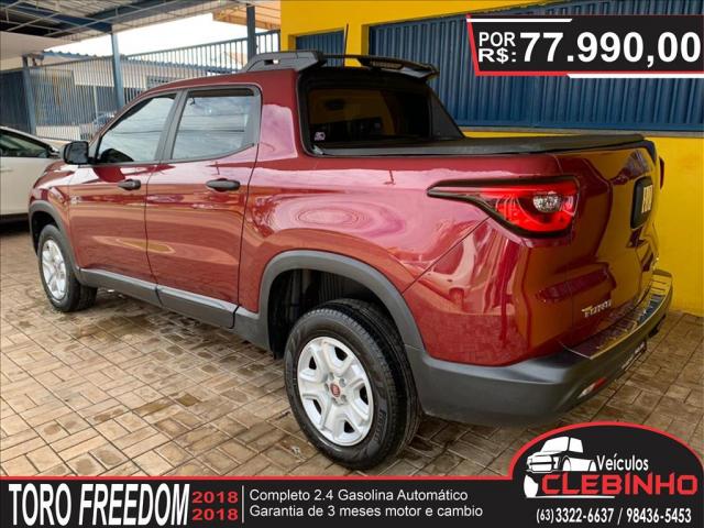 FIAT TORO 2.4 16V MULTIAIR FLEX FREEDOM AUTOMÁTICO - Foto 5