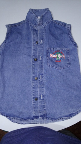 Colete hard rock cafe feminino LEIA o anuncio - Foto 2