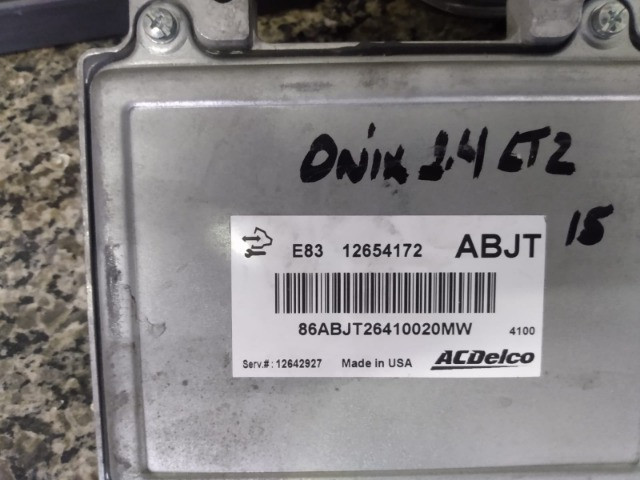 Kit code injeção eletronica gm onix prisma 1.4 ltz 2015 - Foto 3