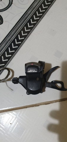 Trocador e cambio shimano deore - Foto 4