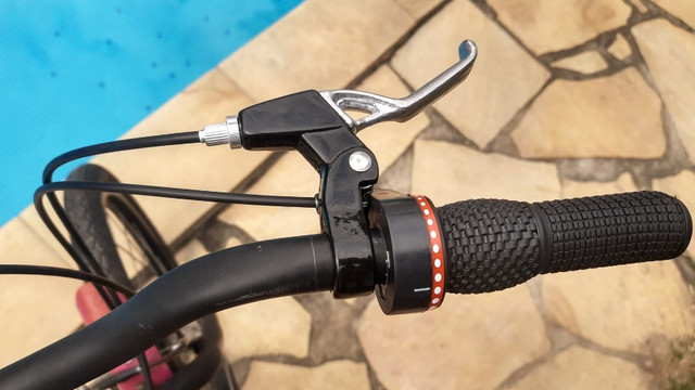 Bicicleta Caloi Aro 20 Barbie 7 marchas - Foto 6