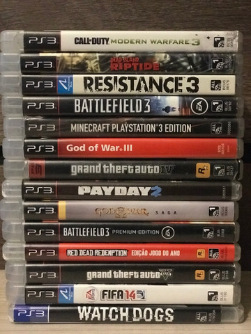 Vendo jogos novinhos de ps3