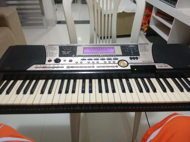 Vendo ou troco meu teclado PSR 550