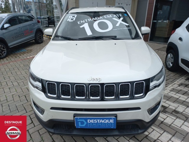JEEP COMPASS LONGITUDE AUT 2018 BRANCO