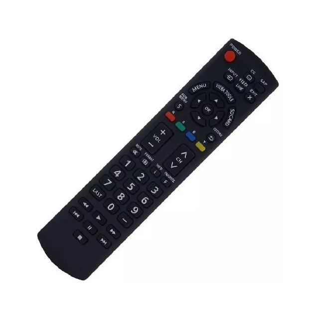 Controle Panasonic Lcd Viera N2qayb000570 Tc-32lx34 Tc-50px34 Tc-L42E30 Tc-P42S30