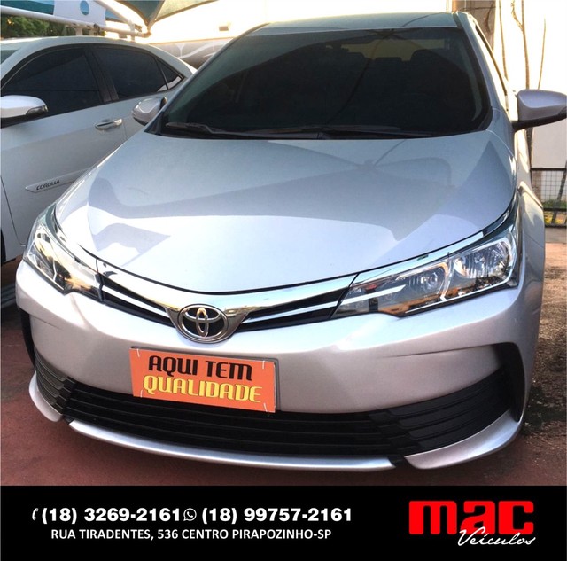 COROLLA 2019/2019 1.8 GLI UPPER 16V FLEX 4P AUTOMÁTICO