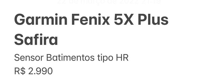 fenix 5 plus safira