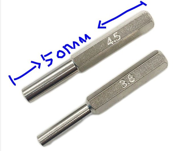 Gameboy Snes Gamegear Chave Gamebit Kit Com 3,8mm+4,5mm Arduino Automação COD-FR57  - Foto 2