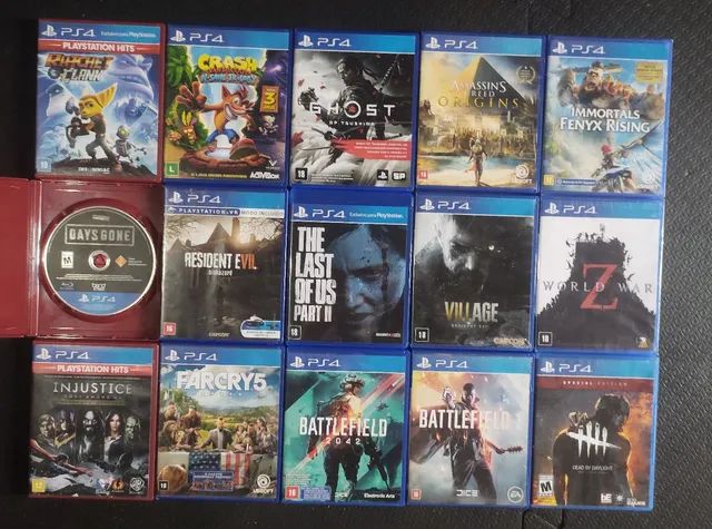 Jogos para PS4 curitiba