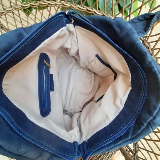 Bolsa couro  - Foto 5