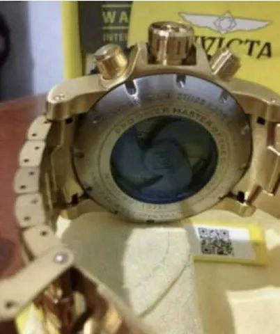 Relógio invicta banhado a ouro SÉRIE LIMITADA ORIGINAL - Foto 3