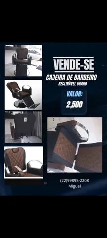 Cadeira barbeiro urano