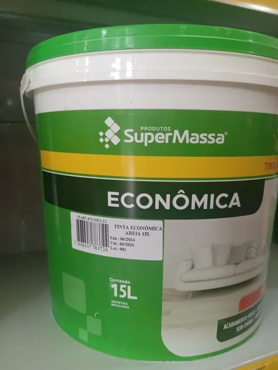 Tinta Acrílica Economica Areia e Camurça  - Foto 4