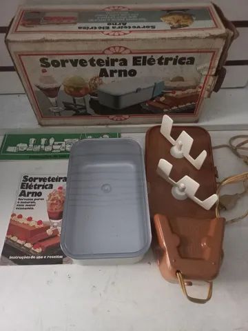 Antigo sorveteria arno  com caixa e manual  - Foto 2