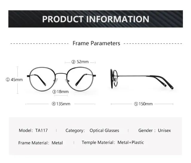 Óculos Redondo Vintage Zenottic - Foto 5