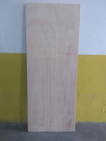 Folha porta de madeira semi oca