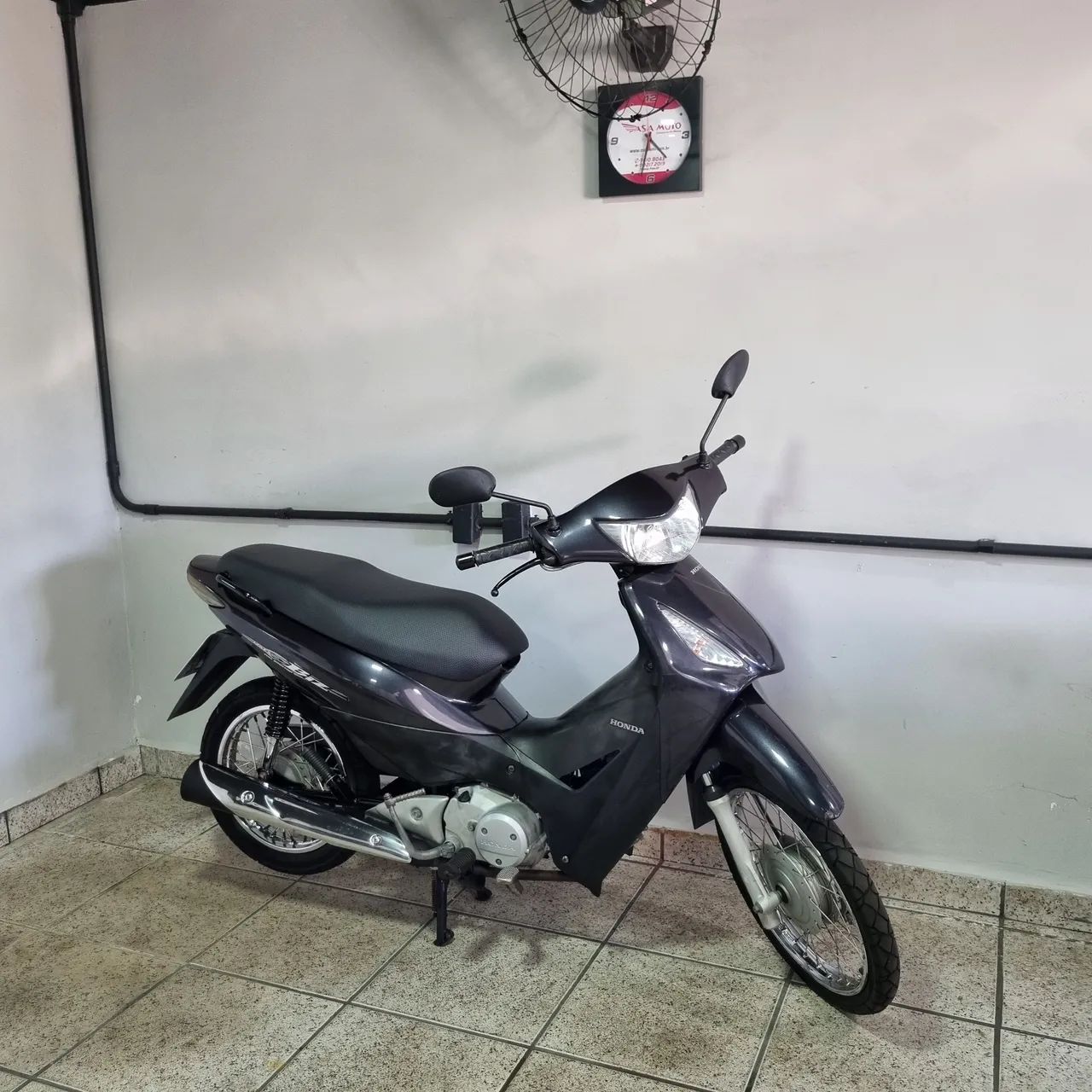 BIZ 125 KS 2009 CINZA *COM PARTIDA ELÉTRICA* - Foto 3