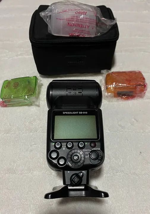 Flash para Câmera Nikon Speedlight SB-910 - Foto 5