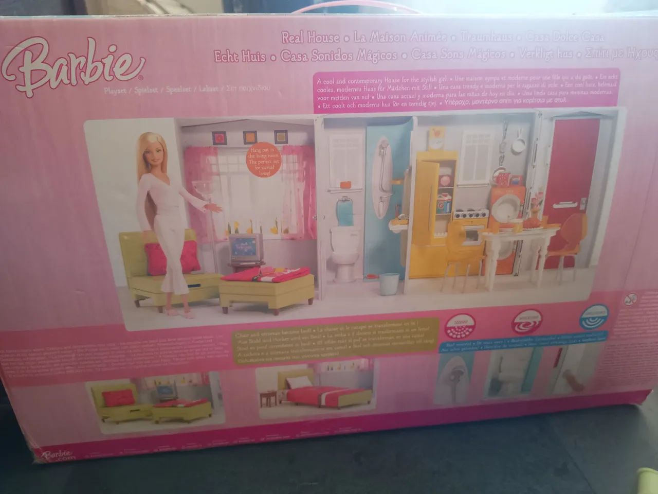 Casa da Barbie Real House Brinquedos e Jogos Estacao Sao Pedro da Aldeia 1358989670 OLX