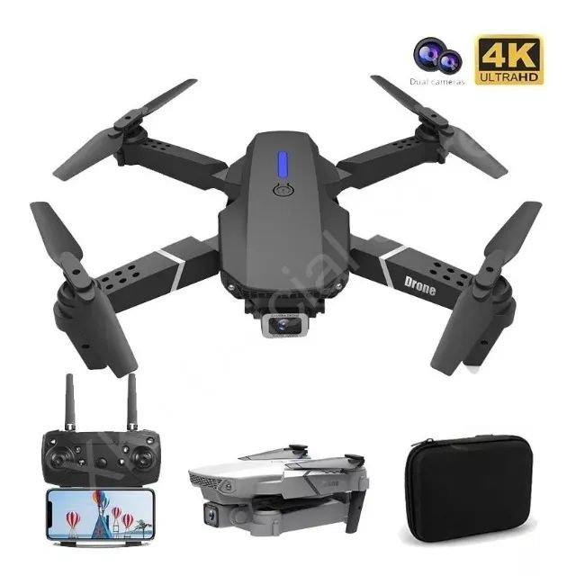 Drone E88 Dual Camera Novo