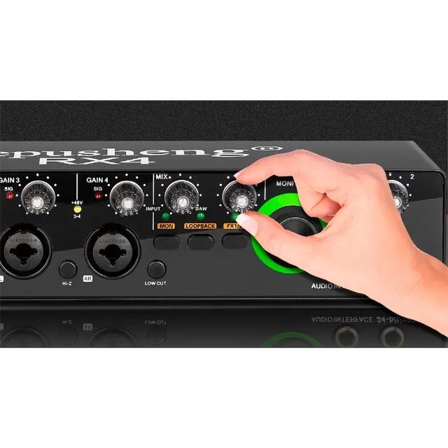 Interface de Áudio Depusheng RX-4 - 4 Canais - AC2978 - Foto 6