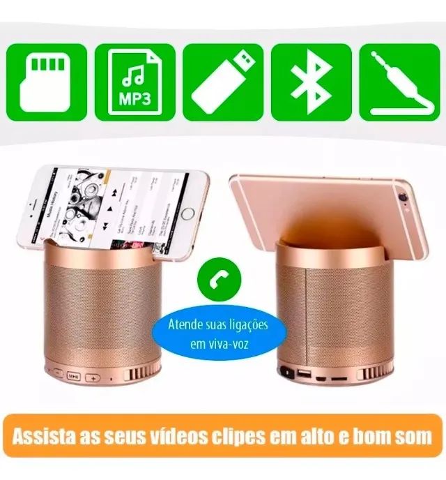 Caixa De Som Multifuncional Wireless Bluetooth wpp:.43. * - Foto 2