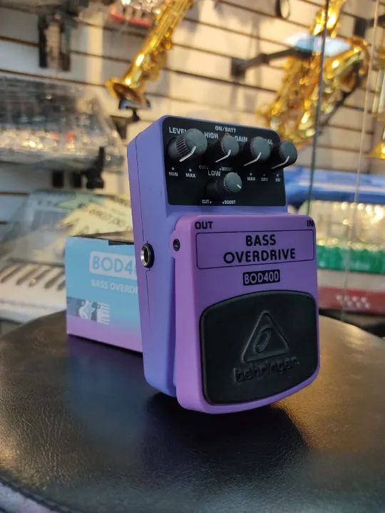 Pedal De Baixo Overdrive Bod400 Behringer Bod-400
