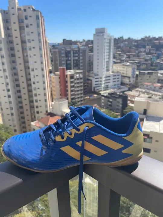 Chuteira Adidas Messi Futsal 42