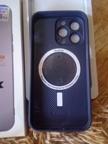 Capa de vidro com magsafe Glass luxo para iPhone 13 pro - Foto 5