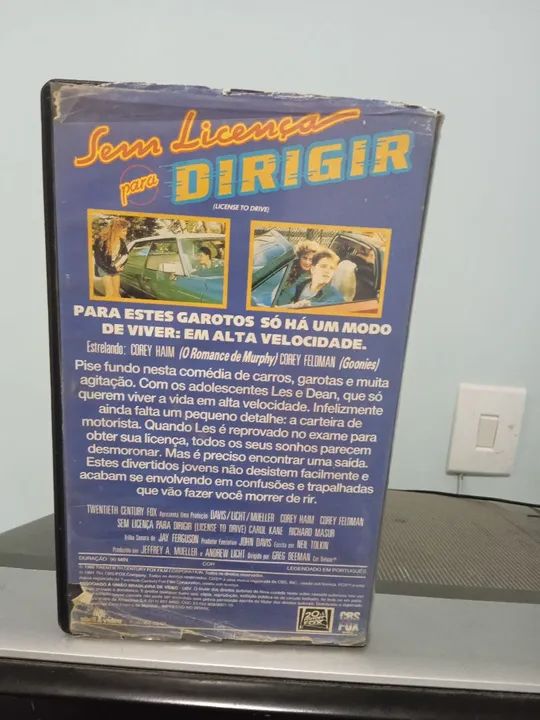 Sem licença para dirigir Vhs original  - Foto 3