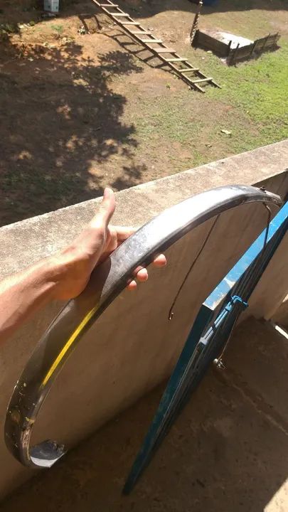 Paralama bicicleta alumínio  - Foto 2
