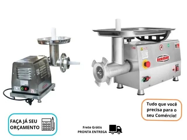 Moedor de Carne Bermar Boca 08/22 Novo