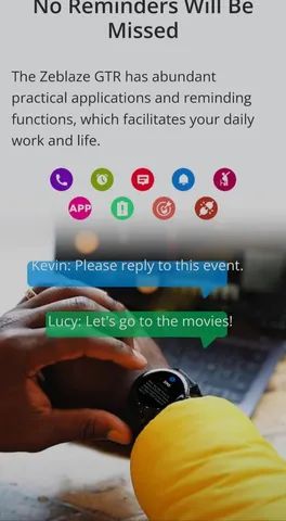Smartwatch Zeblaze GTR  - Foto 2