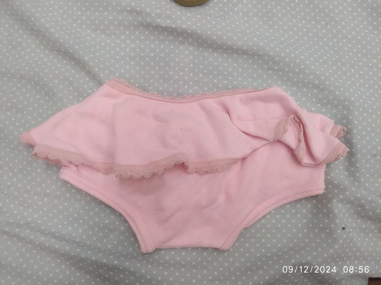 Calcinha rosa infantil  - Foto 2
