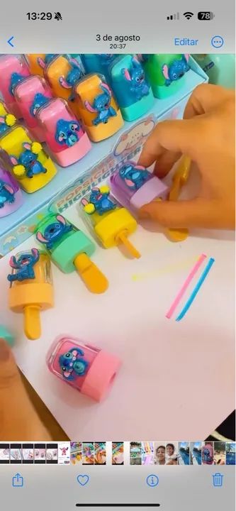 Canetas marca texto estilo picolé  - Foto 2