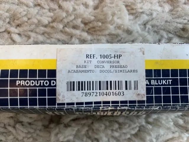 Blukit Pressure Valve Converter Kit for Deca to Docol Finish, Model 1005-HP!64717383036418122