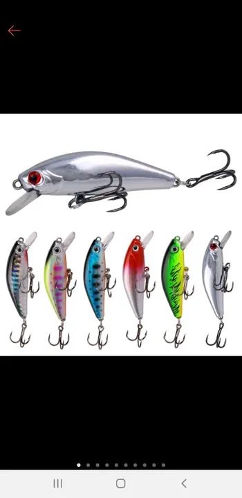 Isca artificial ultra Light,  minnow spinning 