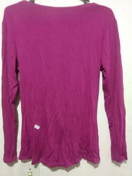 Blusa transpassada cereja  - Foto 4