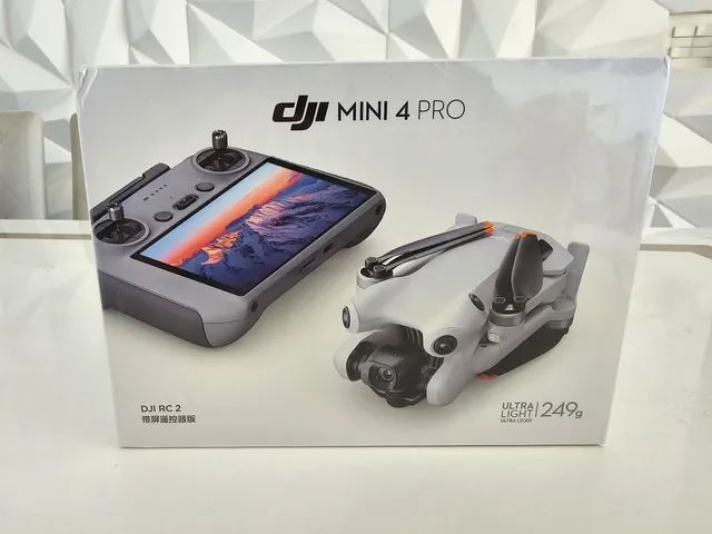 Drone dji mini 4 pro controle com tela novo lacrado 