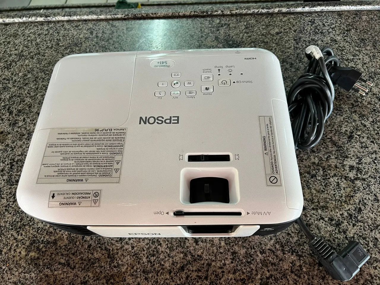 Projetor Epson Powerlite s41+ - Foto 4