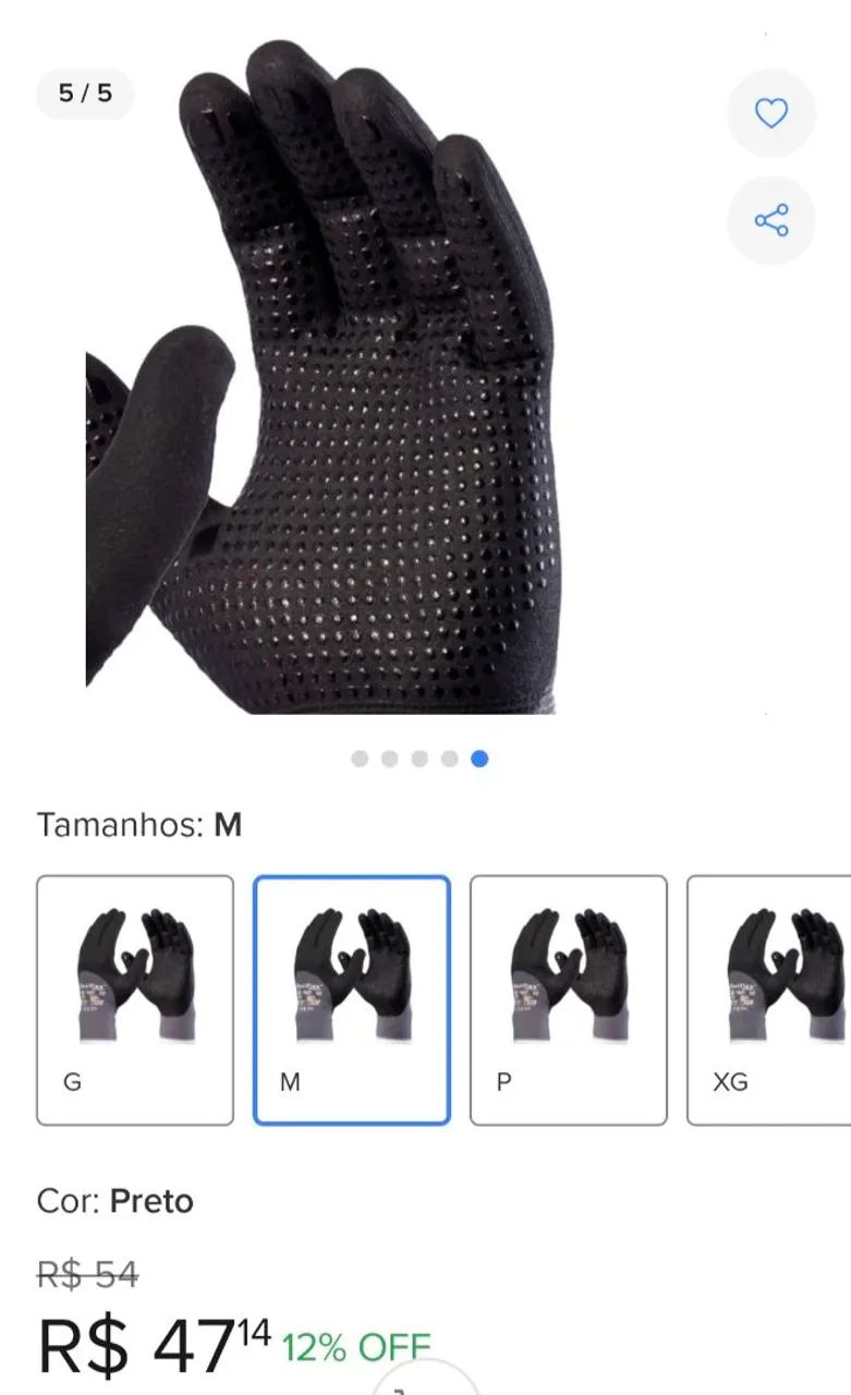 Luvas de Segurança MaxiFlex Endurance Vila Isabel RJ - Foto 5