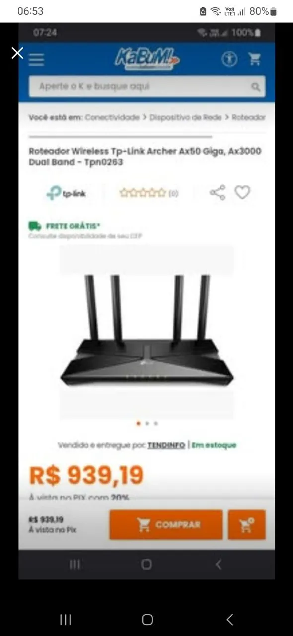 TP Link AX50 3000