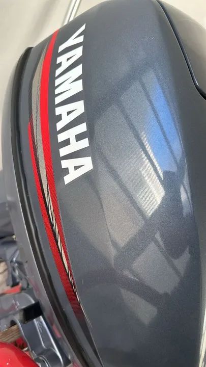 Motor Yamaha 15hp - 2008 - 20h uso - - Foto 8
