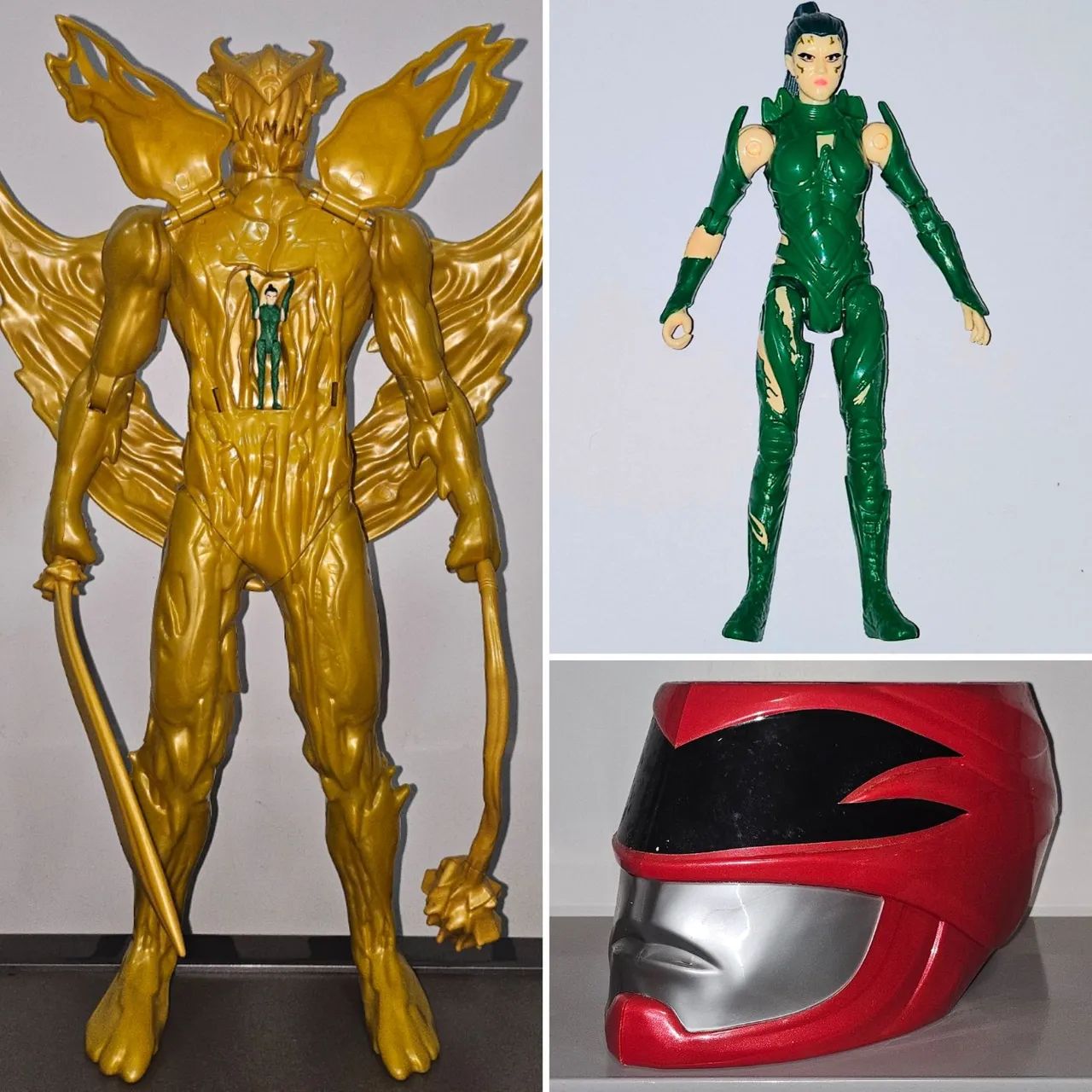 Goldar, Rita Repulsa e Balde Pipoca - Power Rangers - 2017