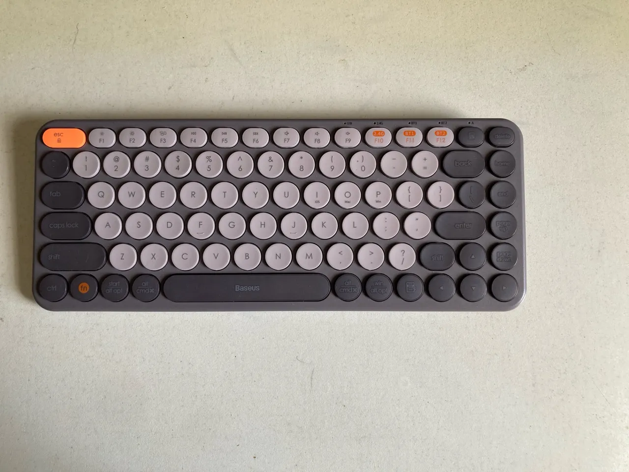 Teclado Sem Fio Mini Compacto Bluetooth 5.0 - Baseus