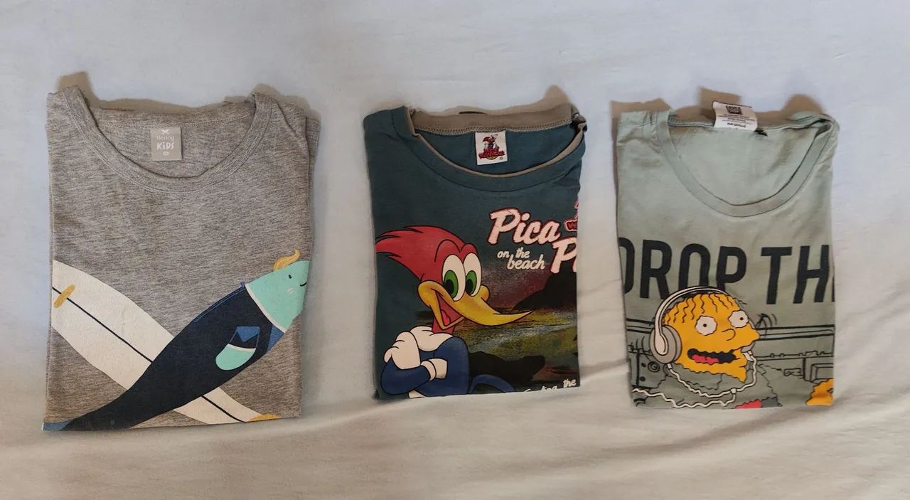 Roupas masculinas 12 e 14 - Foto 3
