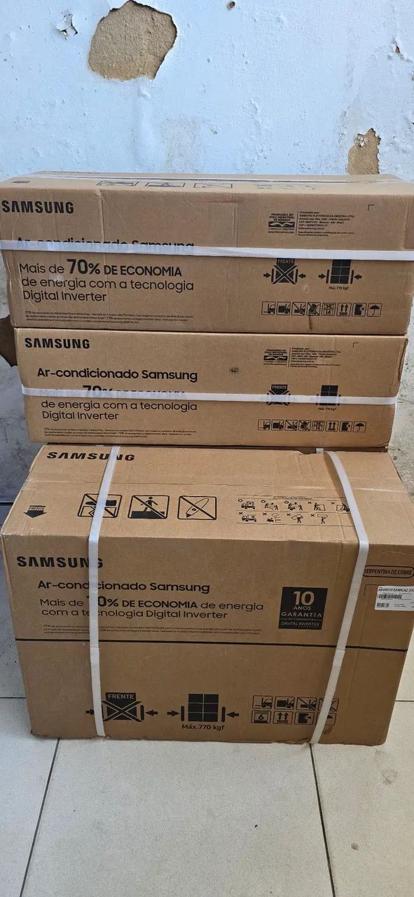 Ar condicionado Samsung (ESSE JÁ É O MENOR PREÇO!) PREÇO UNITÁRIO. 