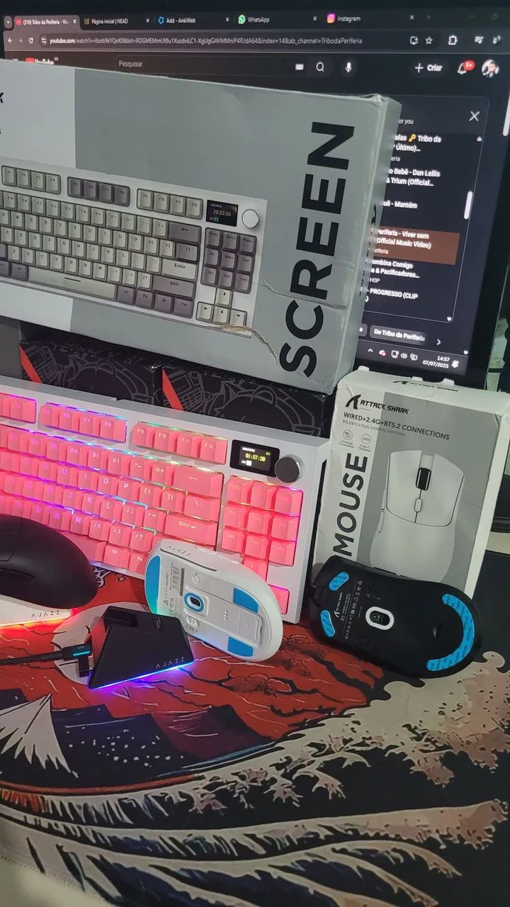 Vendo teclados, mouses, controles!! - Foto 4