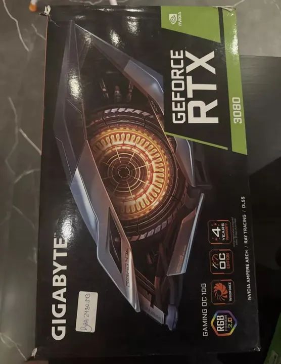 Placa de Vídeo Gigabyte GeForce RTX 3080 GAMING OC 10GB - Foto 6