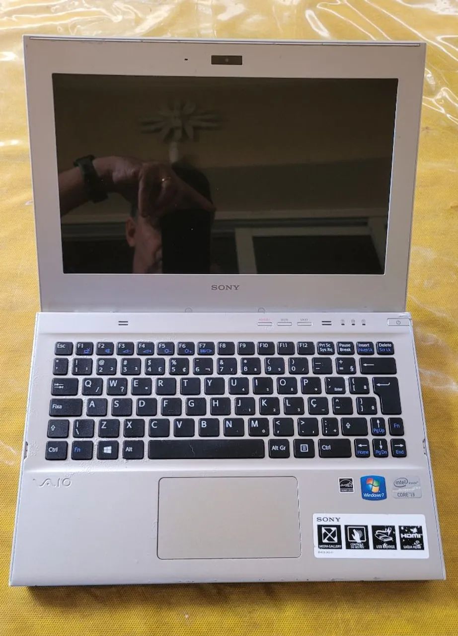 PLACA MÃE  NOTEBOOK SONY VAIO SVT111A11X (SVT11115FBS) COM DEFEITO). - Foto 4